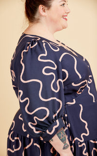 Roseclair Dress Paper Pattern - Cashmerette
