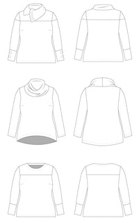 Tobin Sweater Paper Pattern - Cashmerette