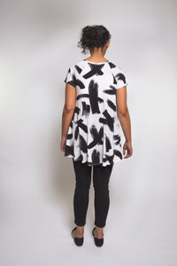 Ebony T-Shirt and Knit Dress Pattern - Closet Core Patterns