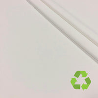 EcoFit 13 Recycled Nylon Spandex Swimwear/Intimate Lining - White