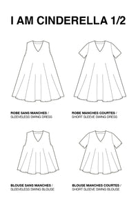I am CINDERELLA - Dress and Blouse Pattern -  I AM PATTERNS