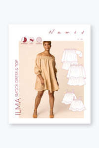 Ilma Smocked Dress & Top - Named Clothing - Sewing Pattern