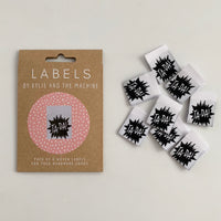 "TA-DA" Woven Label Pack - Kylie And The Machine