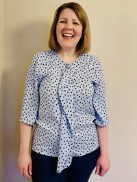 Vienne Blouse Sewing Pattern - Size Me