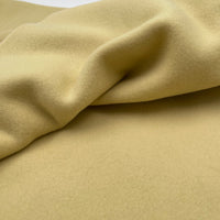 Organic Cotton Polar Fleece - European Import - Dusty Yellow