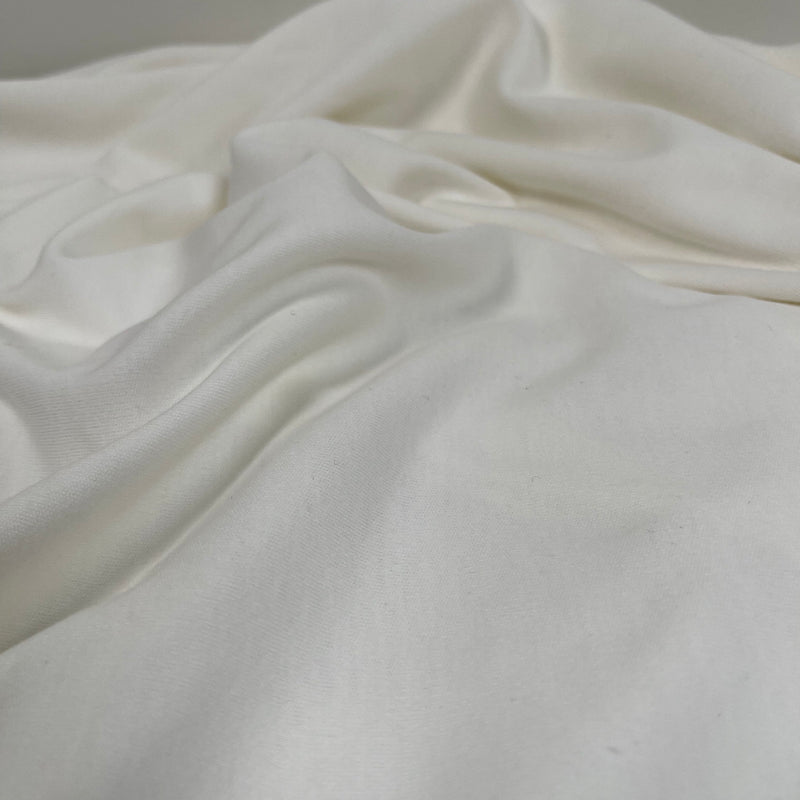Organic Cotton Interlock - 240 gsm - Natural White – Simplifi Fabric