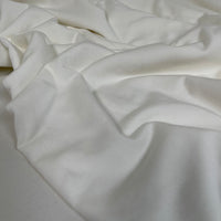 Bamboo Organic Cotton Spandex Jersey 200gsm - White
