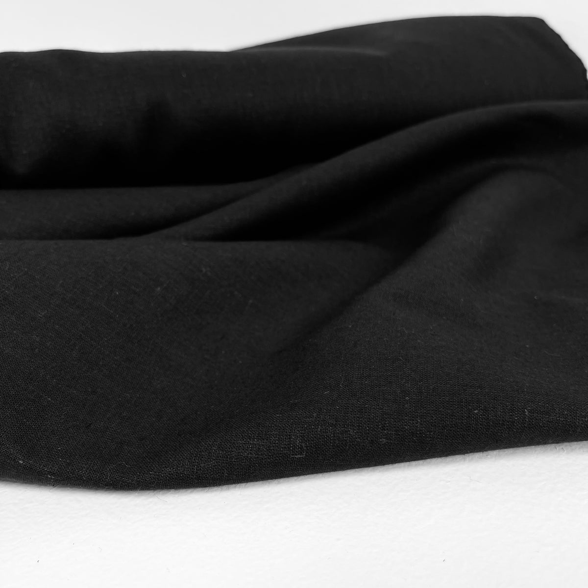 Hemp Organic Cotton Muslin - Black 4.5 oz – Simplifi Fabric