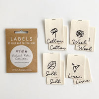 Natural Fibres Collection Woven Label Pack - Kylie And The Machine