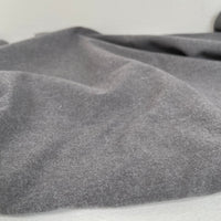 Organic Cotton Flannel 155gsm - Light Heather Grey