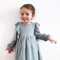 Stella Blouse or Dress Sewing Pattern - Girls 3/12Y - Ikatee
