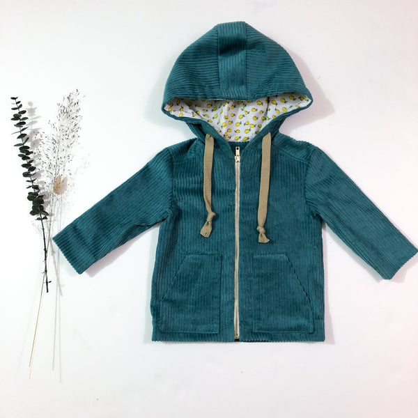 Sam Parka & Jacket Sewing Pattern - Baby Unisex 6m-4Y - Ikatee