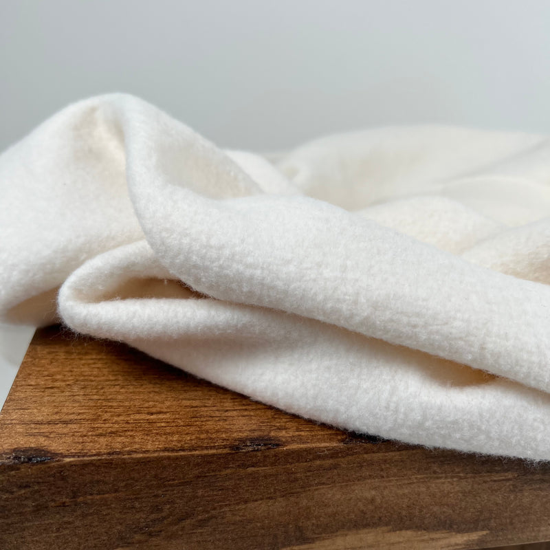 Lightweight Organic Cotton Fleece - Grown & Made in USA - Natural –  Simplifi Fabric