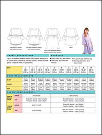 Indigo Top / Dress Pattern - Tilly And The Buttons