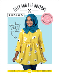 Indigo Top / Dress Pattern - Tilly And The Buttons