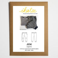 Jim Jogpants Sewing Pattern- Boy 3/12Y - Ikatee