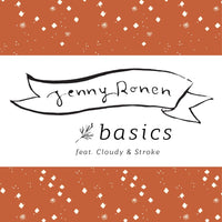 Stroke - Valentine - Jenny's Basics - Jenny Ronen - Birch Fabrics - Poplin
