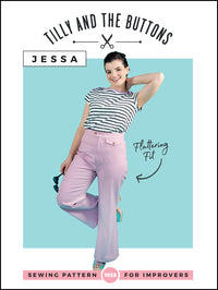 Jessa Trousers / Shorts Pattern - Tilly And The Buttons