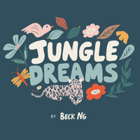 Taking Flight - Jungle Dreams - Beck Ng - Cloud 9 Fabrics - Poplin