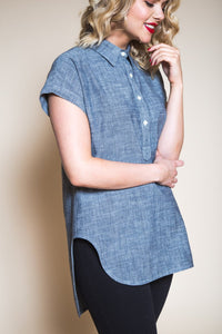 Kalle Shirt & Shirtdress Pattern - Closet Core Patterns