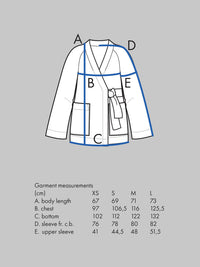 Wrap Jacket Pattern - The Assembly Line