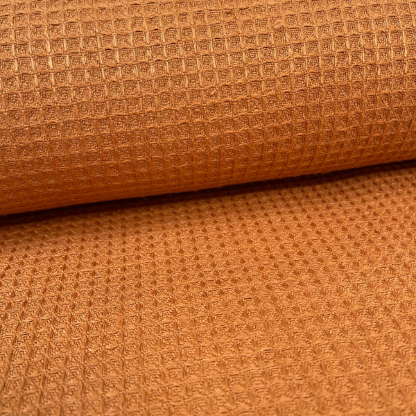 Waffle Linen 240gsm - Meerkat - European Import - Simplifi Fabric
