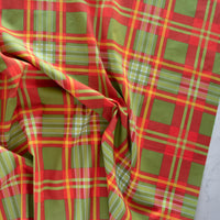 Vertical Holiday Plaid - Camp Holiday - Charley Harper -  Birch Fabrics