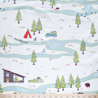 Camp Holiday Main - Camp Holiday - Charley Harper -  Birch Fabrics