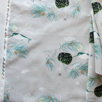 Ruby Throated Hummingbird - Charley Harper Holiday Best Vol. 1 - Birch Fabrics - Poplin