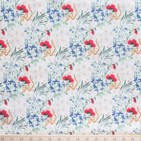 Tossed Bouquet - Wild Fronds Meadow by Kate Capone - Birch Fabrics - Poplin