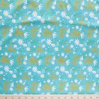 Fronds and Flowers - Wild Fronds Market by Kate Capone - Birch Fabrics - Poplin