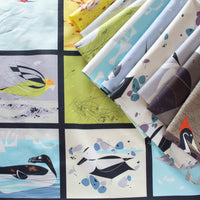 Great Auk -  Charley Harper Vanishing Birds - Birch Fabrics - Poplin