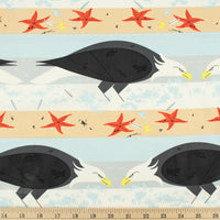 Coastal Eagle - Coastal - Charley Harper - Birch Fabrics - Poplin