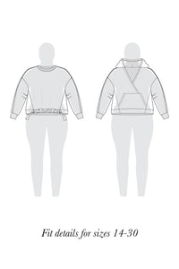 Mile End Sweatshirt Pattern - Closet Core Patterns