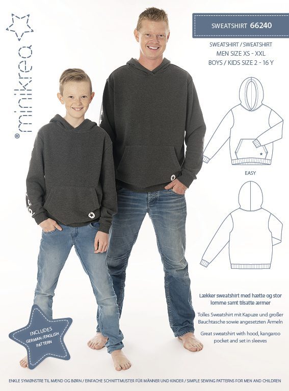 Kids / Mens Sweatshirt - Minikrea - Pattern