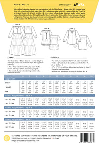 Nicks Dress + Blouse Pattern (0-20) - Closet Core Patterns