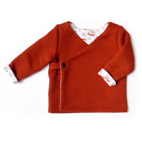 Dublin Cardigan or Dress Sewing Pattern - Baby 1M/4Y - Ikatee