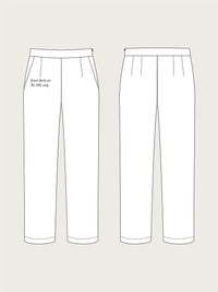 Regular Fit Trousers Pattern - The Assembly Line