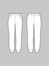 Almost Long Trousers Pattern - The Assembly Line
