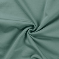 Dark Dusty Mint 220 - European Import - Brushed Stretch French Terry