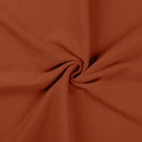 Terracotta - European Import - Oeko-Tex® - 1/1 Ribbed Cuff