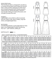 Southport Dress Sewing Pattern - True Bias