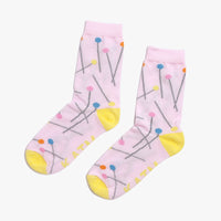 "Pin Party" Cotton Socks - Kylie And The Machine