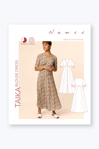 Taika Blouse Dress - Named Clothing - Sewing Pattern
