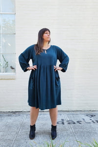 Romey Gathered Dress & Top Sewing Pattern - Sew House Seven