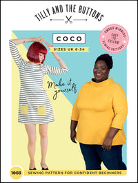 Coco Top / Dress Pattern - Tilly And The Buttons