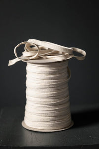 Recycled Cotton Drawstring - Ecru - Merchant & Mills (Sold Per Meter)