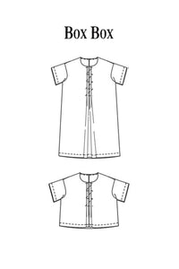 The Box Box (Top/Dress) Womens PDF Pattern - Merchant & Mills