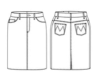 The Clementine (Skirt) Womens PDF Pattern - Merchant & Mills
