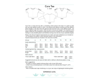 Cora Tee Sewing Pattern - Dhurata Davies